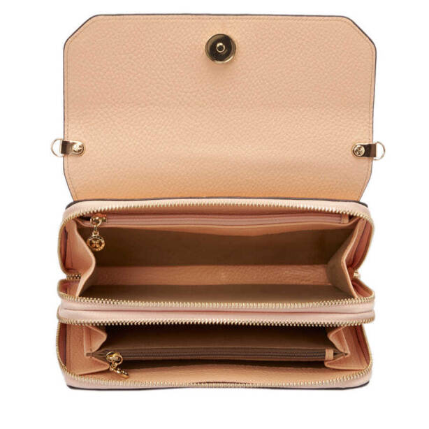 Nude Deri Kadın Çapraz Askılı Çanta - S23K1BC79900-T6A - 4