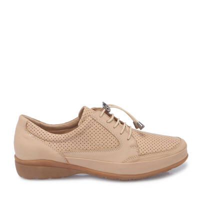 Nude Deri Kadın Casual Ayakkabı - K25I1AY67894-Q0C - 3