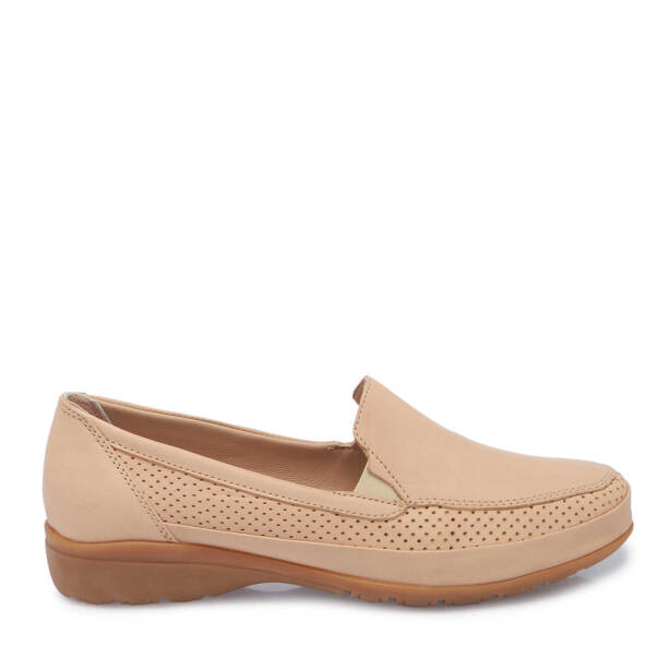 Nude Deri Kadın Casual Ayakkabı - K25I1AY67895-Q0C - 3