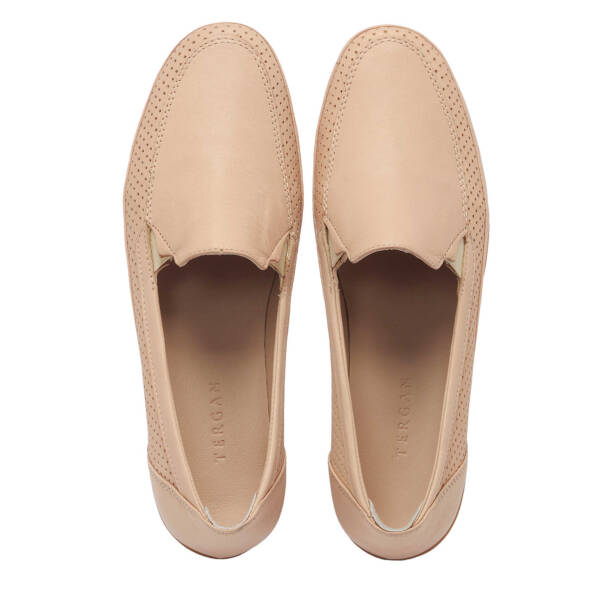 Nude Deri Kadın Casual Ayakkabı - K25I1AY67895-Q0C - 5