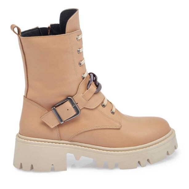 Nude Deri Kadın Casual Bot - K23K1BT66868-Q9J - 3