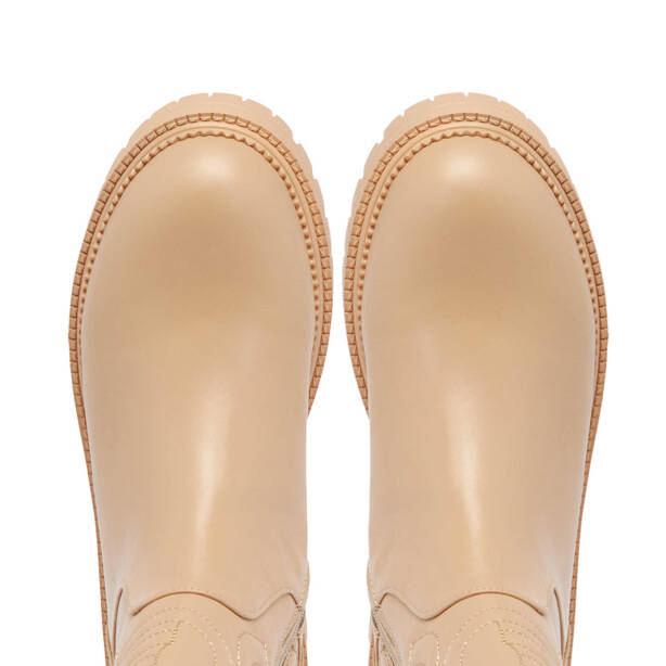 Nude Hakiki Deri Kadın Casual Bot - K23K1BT66922-Q9J - 5