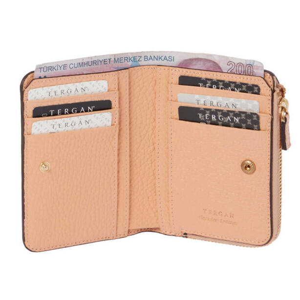 Nude Deri Kadın Cüzdan - S1CB00005812-T6A - Tergan