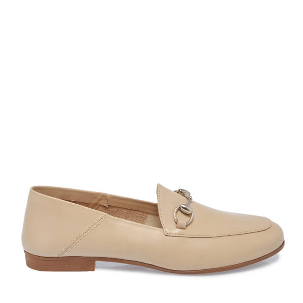 Nude Deri Kadın Loafer - K25S1AY68138-Q0C - 3