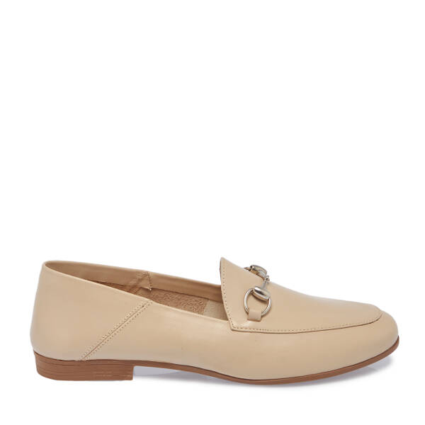 Nude Deri Kadın Loafer - K25S1AY68138-Q0C - 3