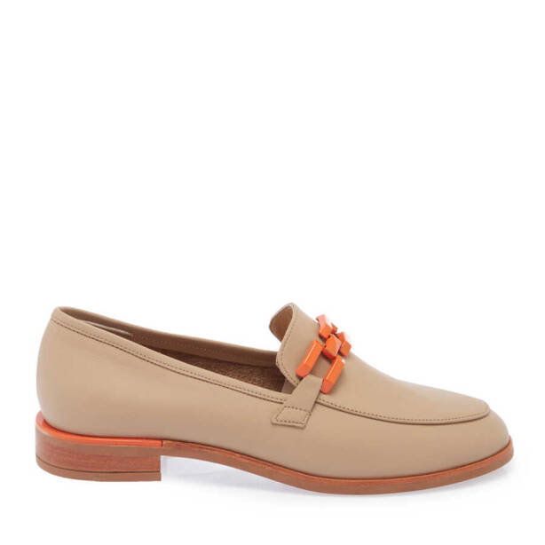 Nude Deri Kadın Makosen - K24I1AY67295-Q9J - 4