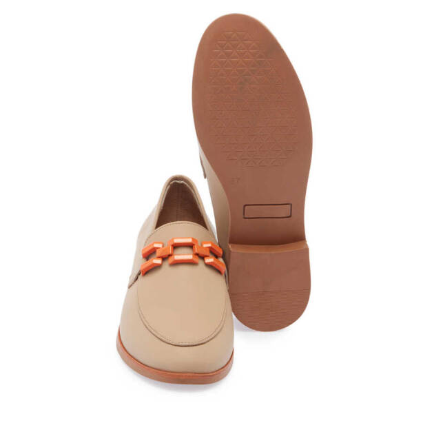 Nude Deri Kadın Makosen - K24I1AY67295-Q9J - 5