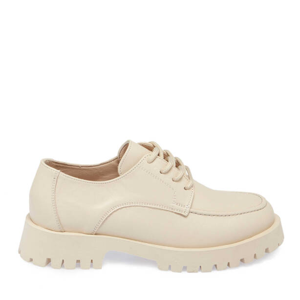 Nude Hakiki Deri Kadın Makosen - K25I1AY67818-Q0C 