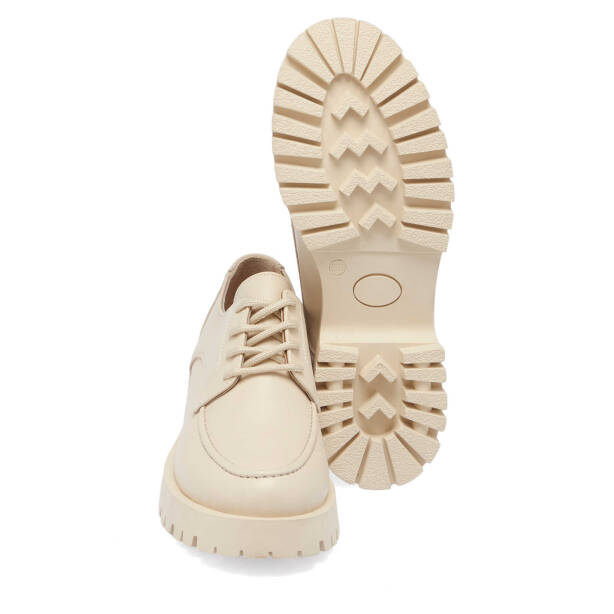 Nude Hakiki Deri Kadın Makosen - K25I1AY67818-Q0C - 4