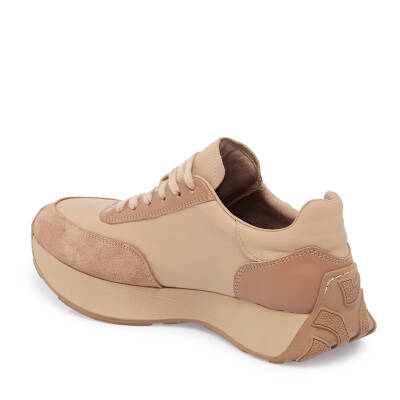 Nude Deri Kadın Sneaker - K23S1AY66920-Q9J - 2