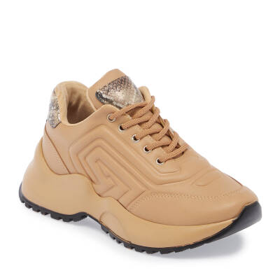 Nude Deri Kadın Sneaker - K24I1AY67325-Q0C 