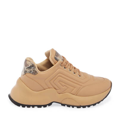 Nude Deri Kadın Sneaker - K24I1AY67325-Q0C - 3