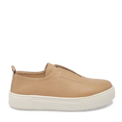 Nude Deri Kadın Sneaker - K24S1AY67574-Q9J - 3
