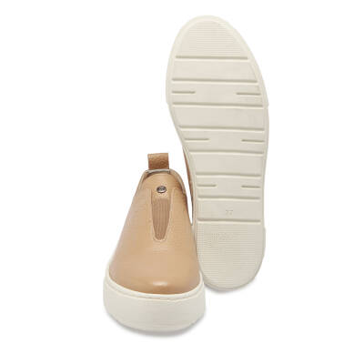 Nude Deri Kadın Sneaker - K24S1AY67574-Q9J - 4