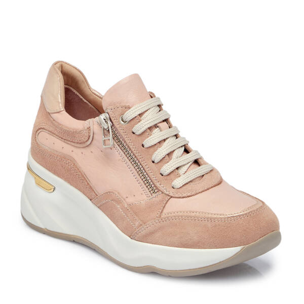 Nude Deri Kadın Sneaker - K25S1AY68219-Q0C - 1