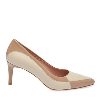 Nude Deri Kadın Stiletto - K23S1AY66818-U0J - 3