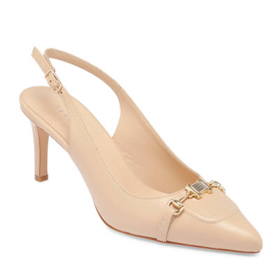 Nude Deri Kadın Stiletto - K24I1AY67173-L5C - 1