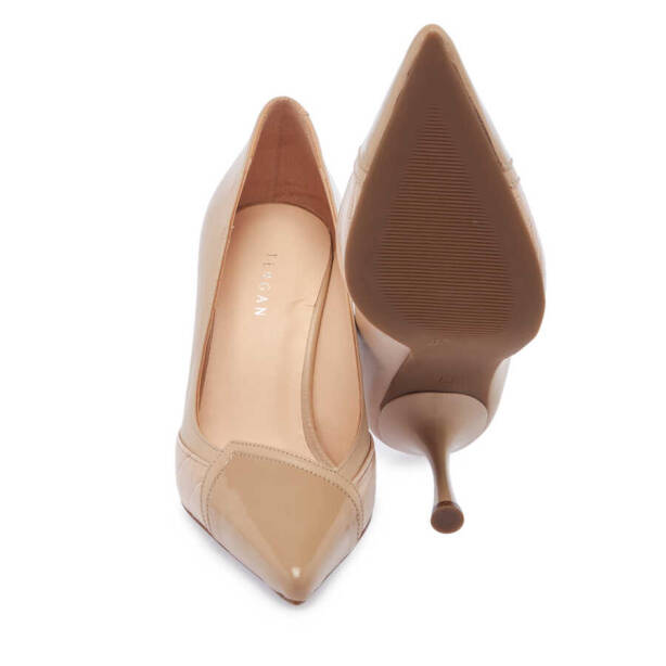Nude Deri Kadın Stiletto - K24I1AY67182-L5C - 4