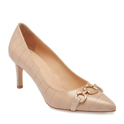 Nude Deri Kadın Stiletto - K24S1AY67605-U4O 