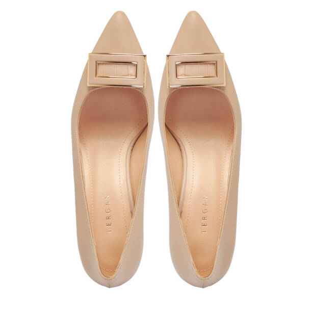 Nude Hakiki Deri Kadın Stiletto - K25I1AY67799-Q0C - 4