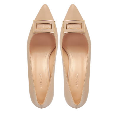 Nude Deri Kadın Stiletto - K25I1AY67799-Q0C - 4