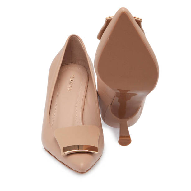 Nude Deri Kadın Stiletto - K25S1AY68127-Q0C - 4