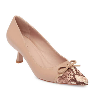 Nude Deri Kadın Stiletto - K25S1AY68133-Q0C 