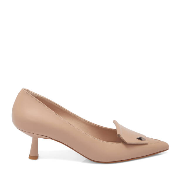 Nude Deri Kadın Stiletto - K25S1AY68134-Q0C - 3
