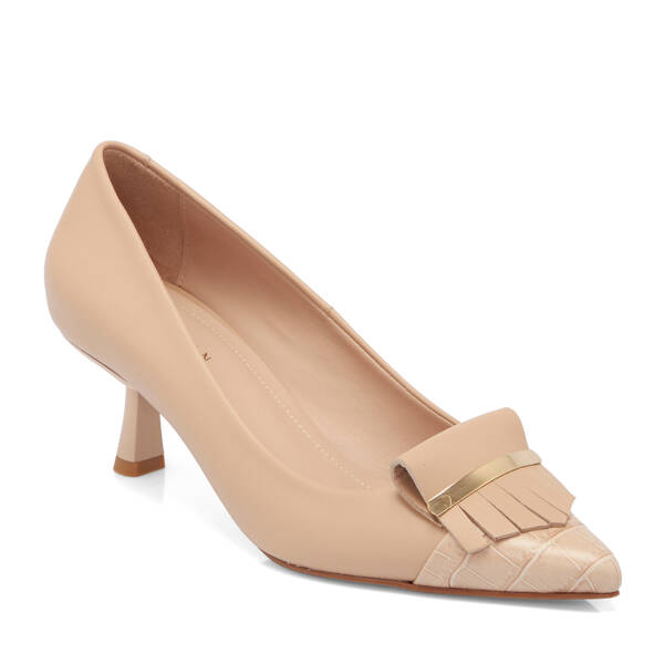 Nude Deri Kadın Stiletto - K25S1AY68135-Q0C - 1