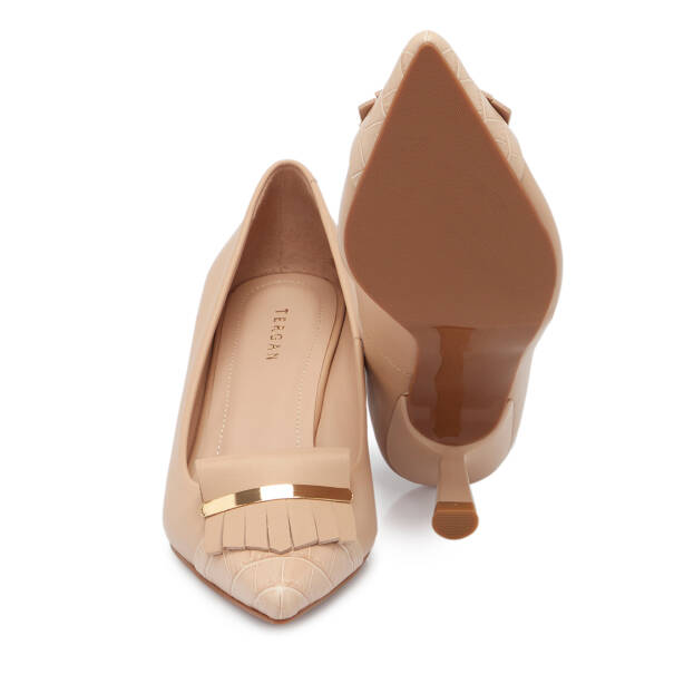 Nude Deri Kadın Stiletto - K25S1AY68135-Q0C - 4