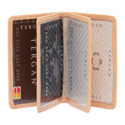Nude Deri Unisex Kredi Kartlık - S1KK00001601-T6A - 2