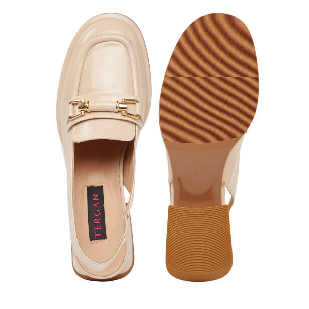 Nude Hakiki Deri Kadın Sandalet - K26Y1AY68567-M3G - Tergan