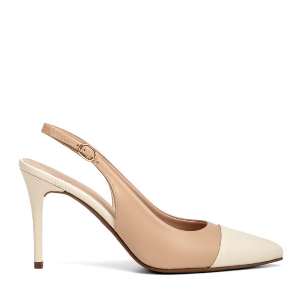 Nude Hakiki Deri Kadın Stiletto - K26Y1AY68387-L5C - 1