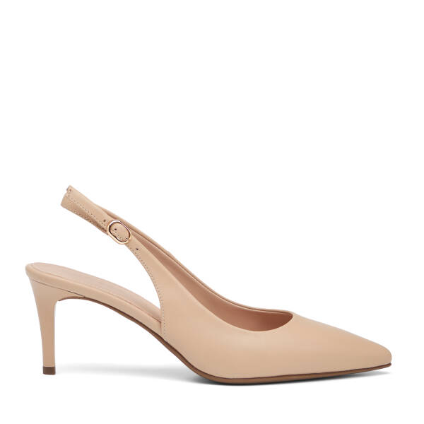 Nude Hakiki Deri Kadın Stiletto - K26Y1AY68388-Q0C - 1