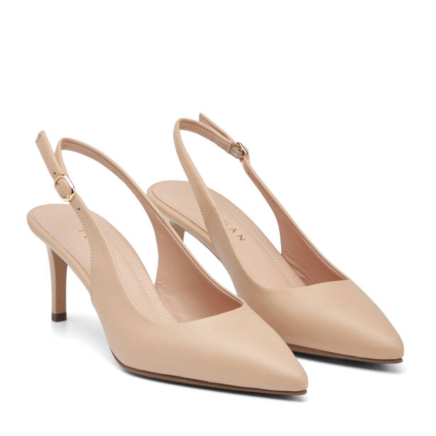 Nude Hakiki Deri Kadın Stiletto - K26Y1AY68388-Q0C - 2