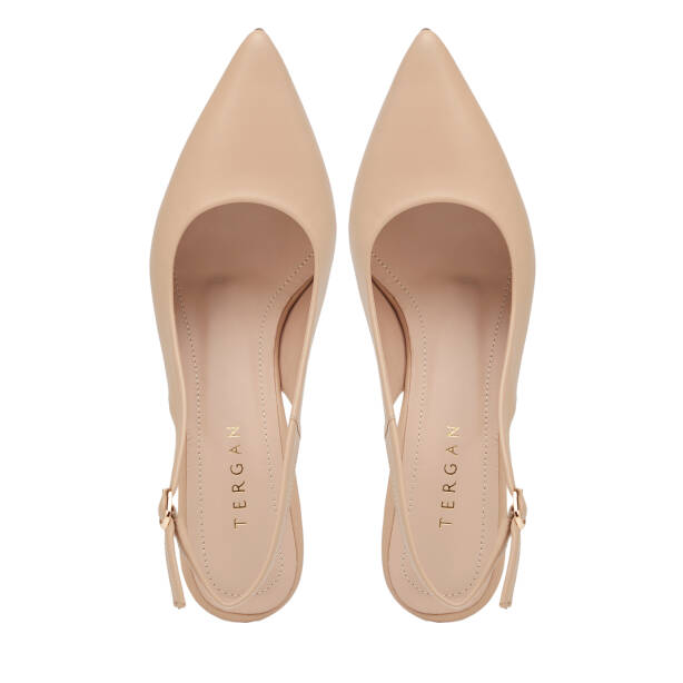Nude Hakiki Deri Kadın Stiletto - K26Y1AY68388-Q0C - 5
