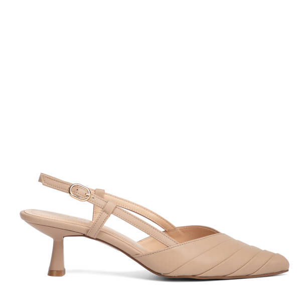 Nude Hakiki Deri Kadın Stiletto - K26Y1AY68393-L5C 