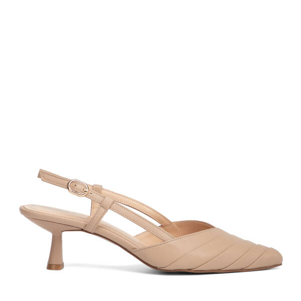 Nude Hakiki Deri Kadın Stiletto - K26Y1AY68393-L5C - 1