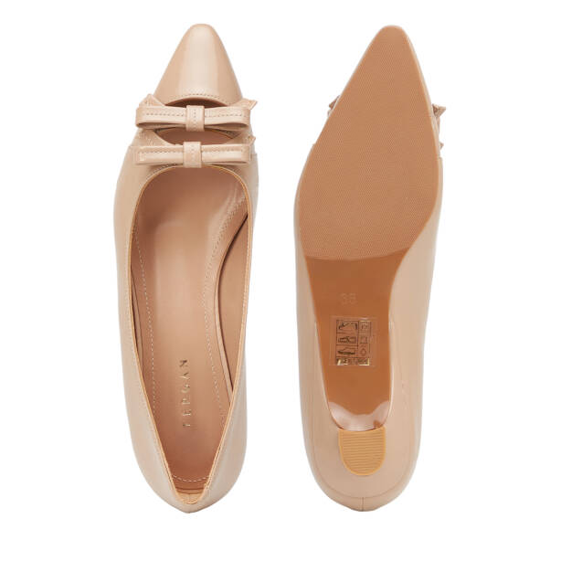 Nude Hakiki Rugan Deri Kadın Babet - K25S1AY68136-M3G - 6