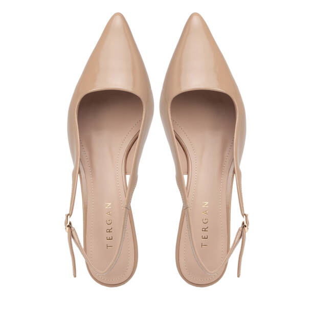 Nude Hakiki Rugan Deri Kadın Stiletto - K26Y1AY68391-M3G - Tergan