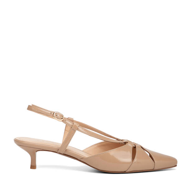 Nude Hakiki Rugan Deri Kadın Stiletto - K26Y1AY68396-M3G - 1