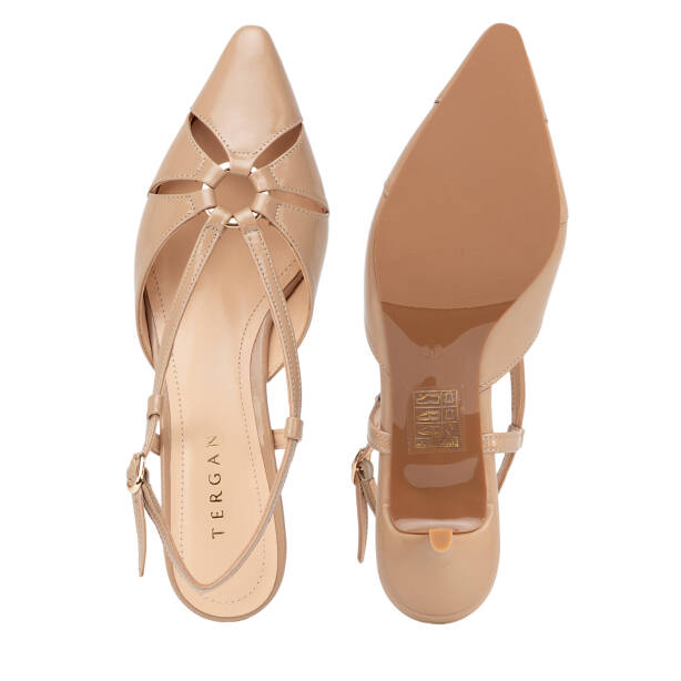 Nude Hakiki Rugan Deri Kadın Stiletto - K26Y1AY68396-M3G - 6