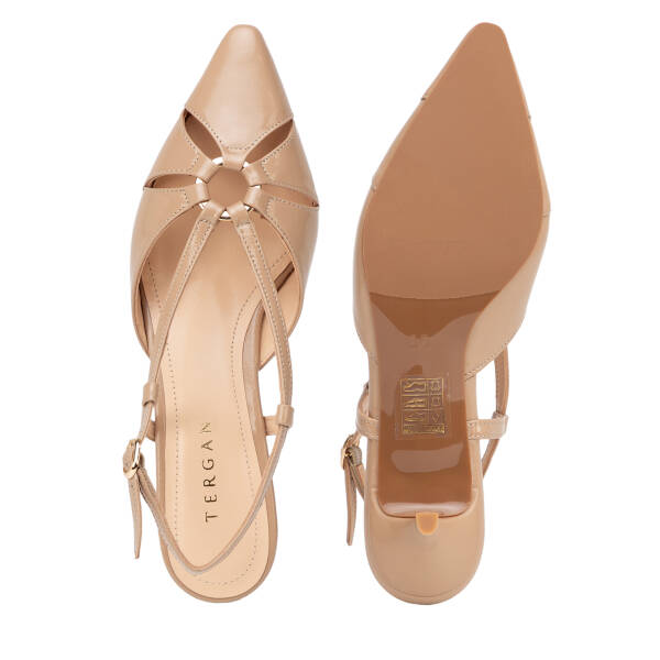 Nude Hakiki Rugan Deri Kadın Stiletto - K26Y1AY68396-M3G - 6