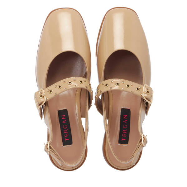 Nude Rugan Deri Kadın Babet - K25Y1AY68038-M3G - 5