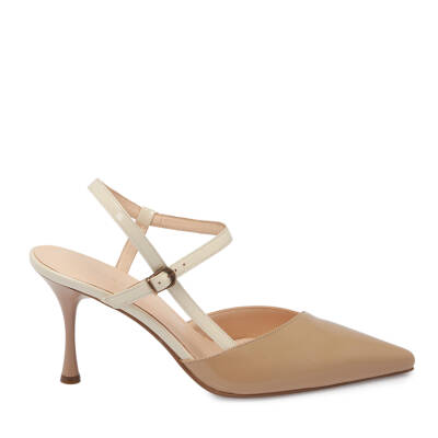 Nude Rugan Deri Kadın Stiletto - K24I1AY67183-M3G - 3