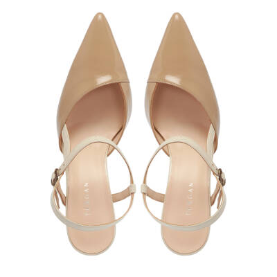 Nude Rugan Deri Kadın Stiletto - K24I1AY67183-M3G - 5