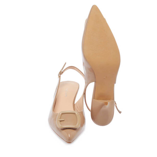 Nude Rugan Deri Kadın Stiletto - K24I1AY67191-M3G - 4