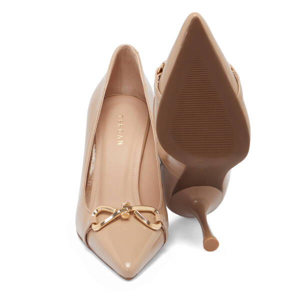 Nude Rugan Deri Kadın Stiletto - K25S1AY68128-M3G - 4