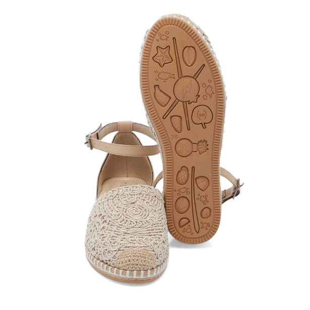 Nude Tekstil Kadın Sandalet - K25Y1SN67862-T5U - 4