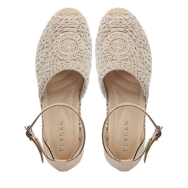 Nude Tekstil Kadın Sandalet - K25Y1SN67862-T5U - 5